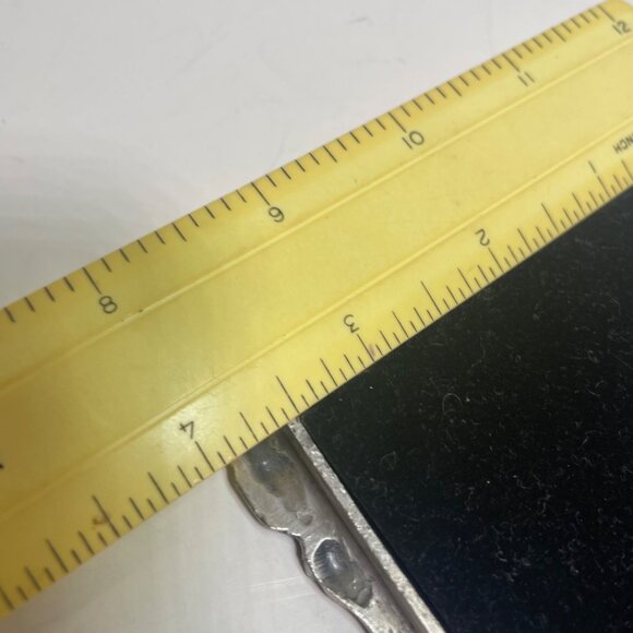 Silver Metal Picture Frame with Bird & Flower Design 3.5 by 5" - Picture 7 of 7